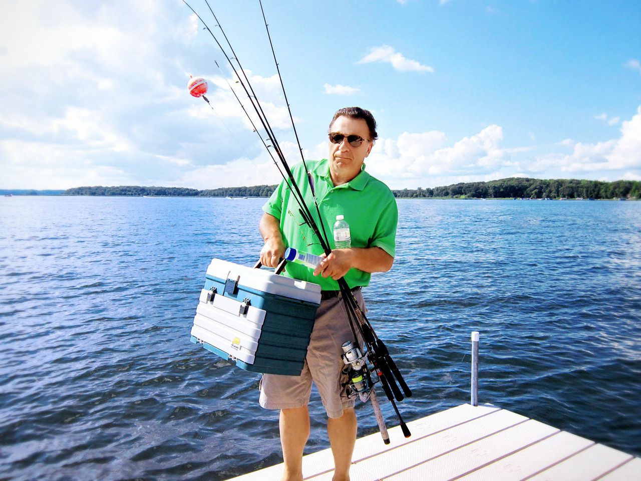Tangled Fishing Rods