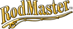 Rodmasterusa Fishing Rod Caddy and Rod Rack Logo